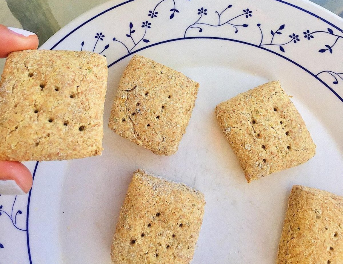 Minibizcochitos integrales con salvado de avena¡¡¡ con tan solo 55 calorías!!!
