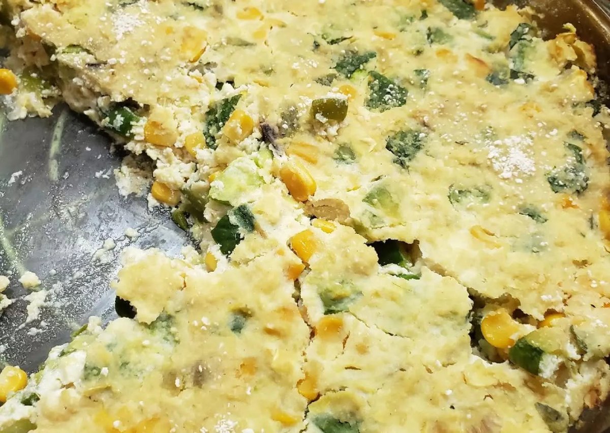 Tarta de zapallitos sin harinas