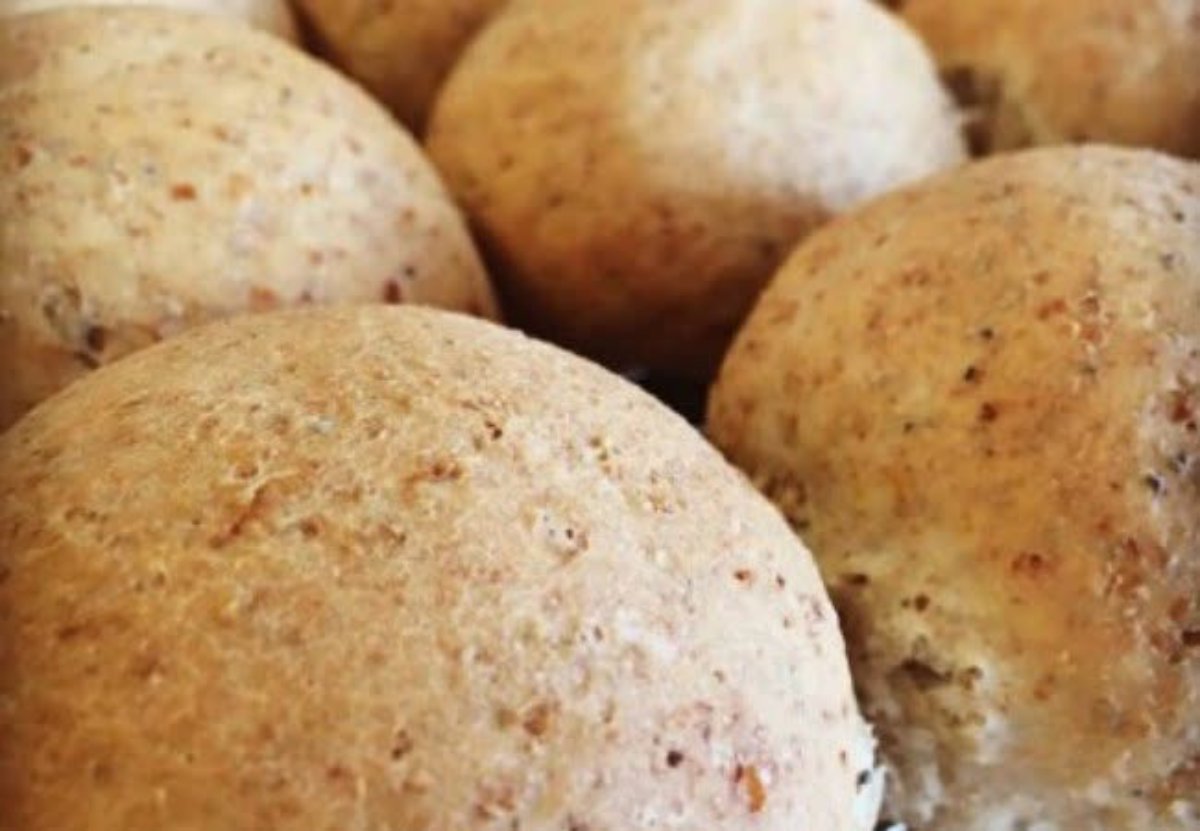 Pancitos integrales (pan de leche) ideales para rellenar