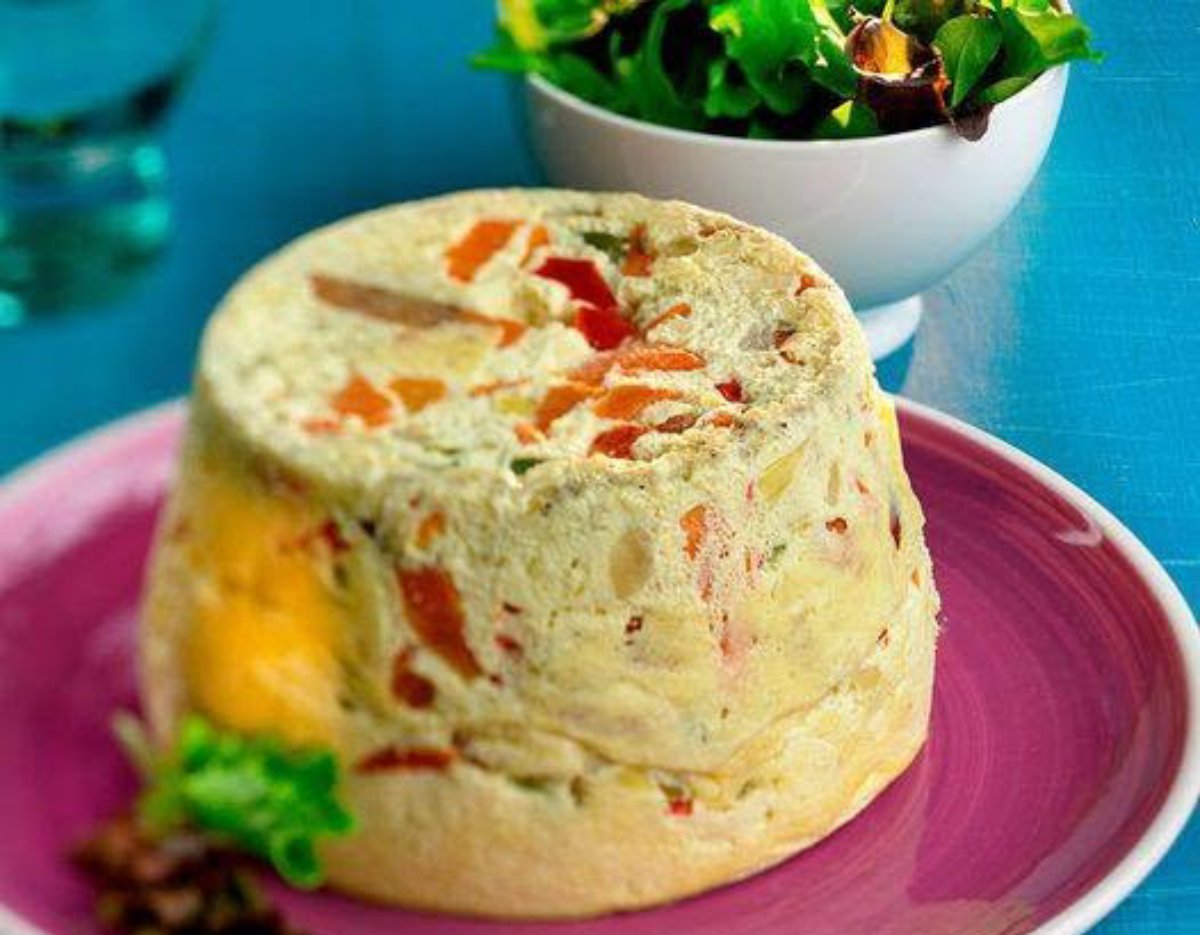 FLAN DE VERDURAS.