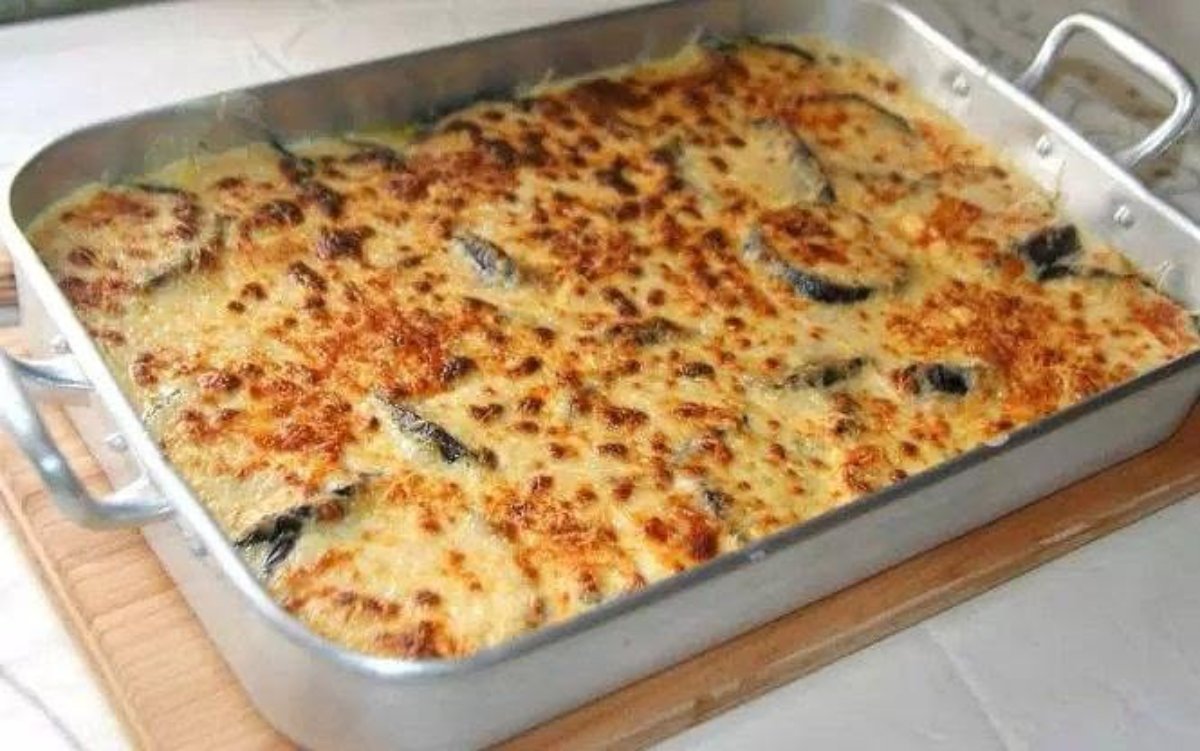 Pastel de berenjenas al horno