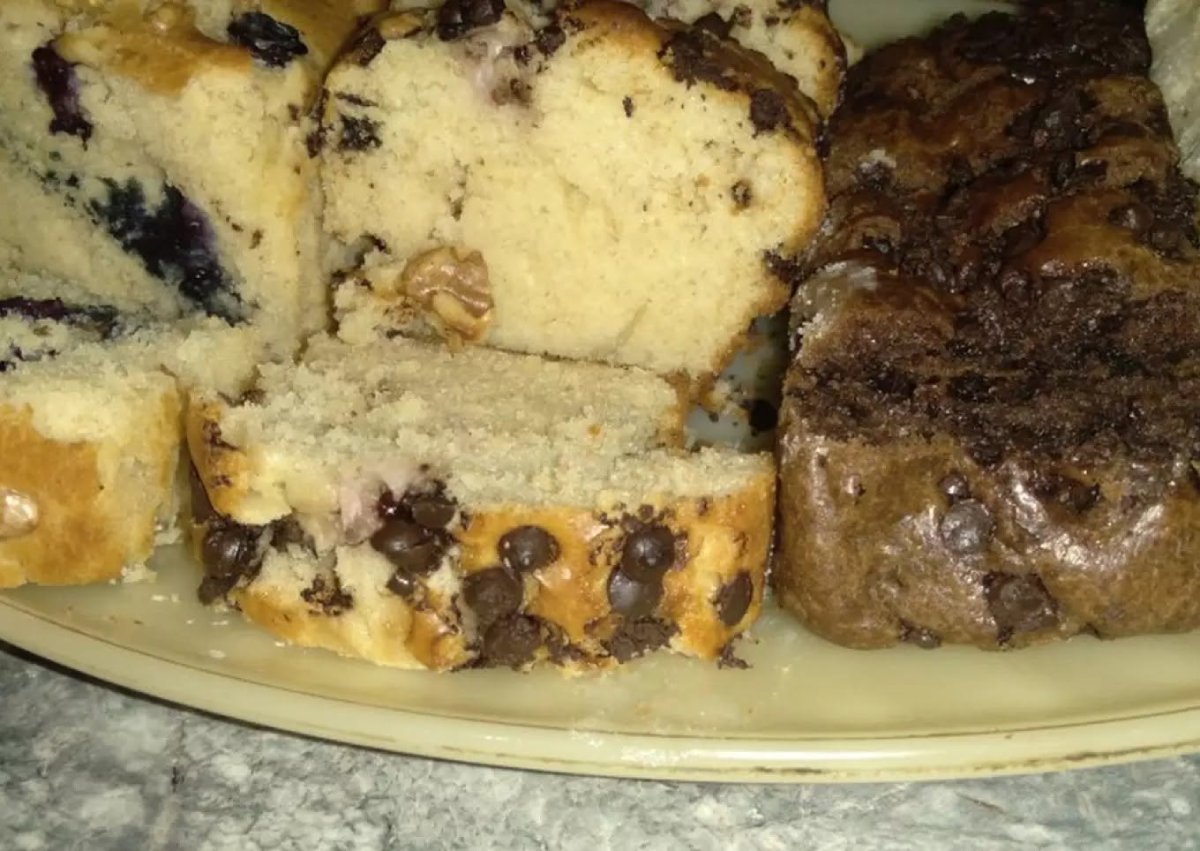Budín con stevia y harina de arroz