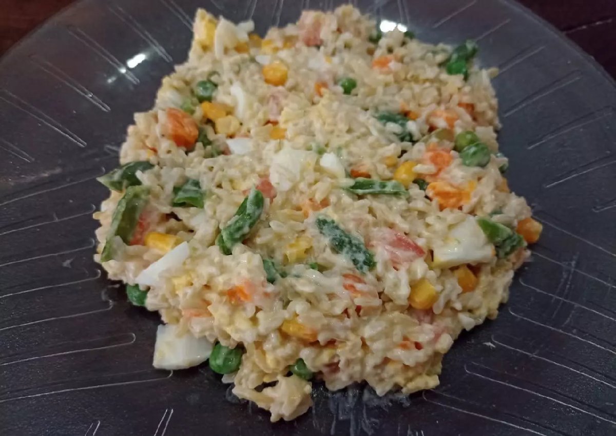 Arroz integral primavera