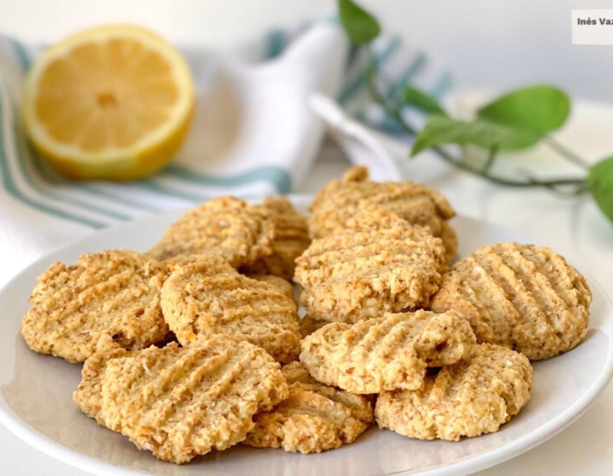 Cookies de avena, harina de arroz y garbanzo
