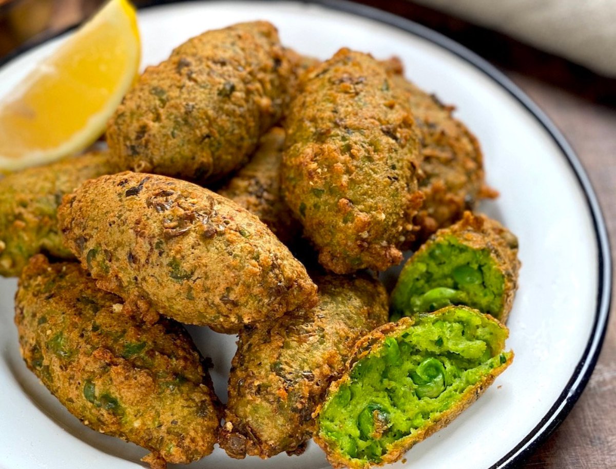 Croquetas de arvejas y papa