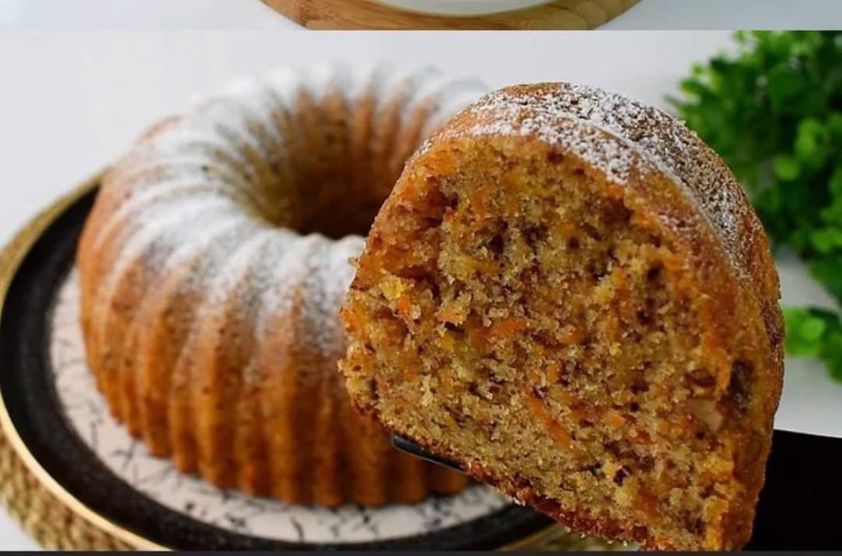 Carrot Bundt Cake Sin Harina