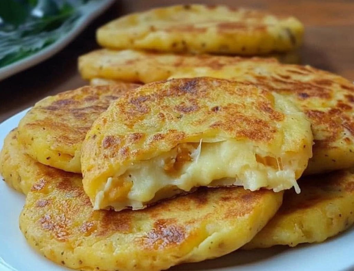 Tortitas de Patata y Queso (Sin Harina)