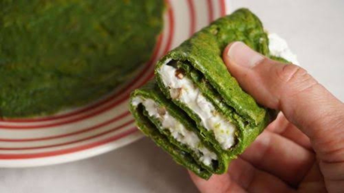CREPE DE ESPINACA – SIN GLUTEN