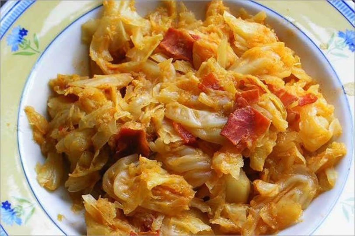 Repollo guisado light
